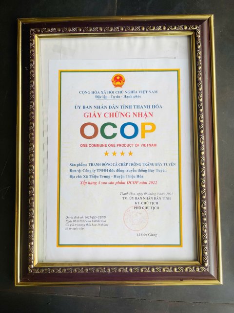 OCOP-Tranh đồng Bảy Tuyên