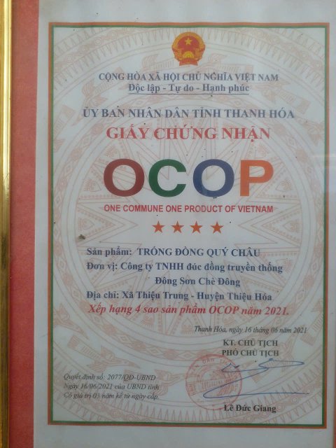 OCOP-Trống đồng Quý Châu