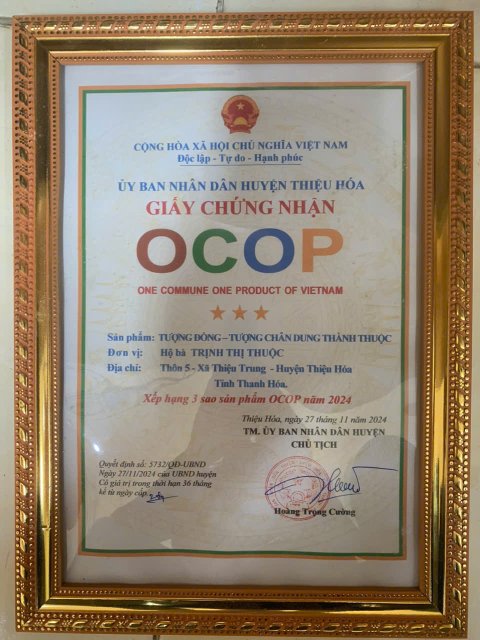 OCOP-Tượng đồng Thành Thuộc