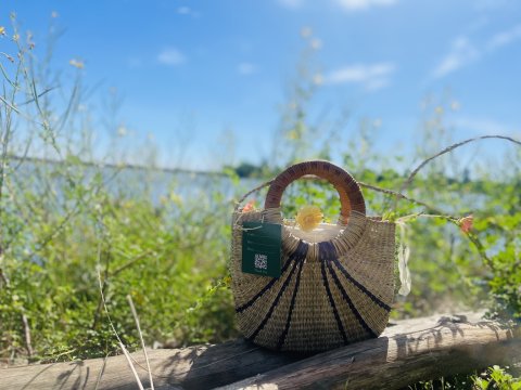 Túi xách Cói Handmade